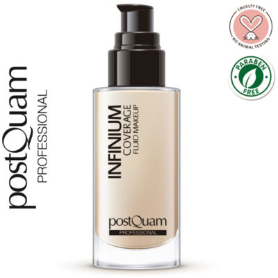 PostQuam Professional INFINIUM Coverage bőrtökéletesítő Fluid alapozó 30 ml - Natural