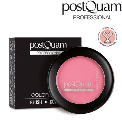 PostQuam Professional kompakt arcpirosító tükörrel 10 g Pink