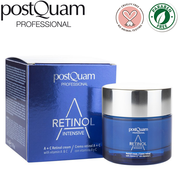 PostQuam Professional RETINOL A Intensive + C-vitaminos mély hidratáló ránctalanító krém 50 ml