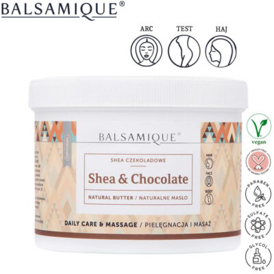 BALSAMIQUE Professional Csokoládés Shea vaj masszázshoz 450 g