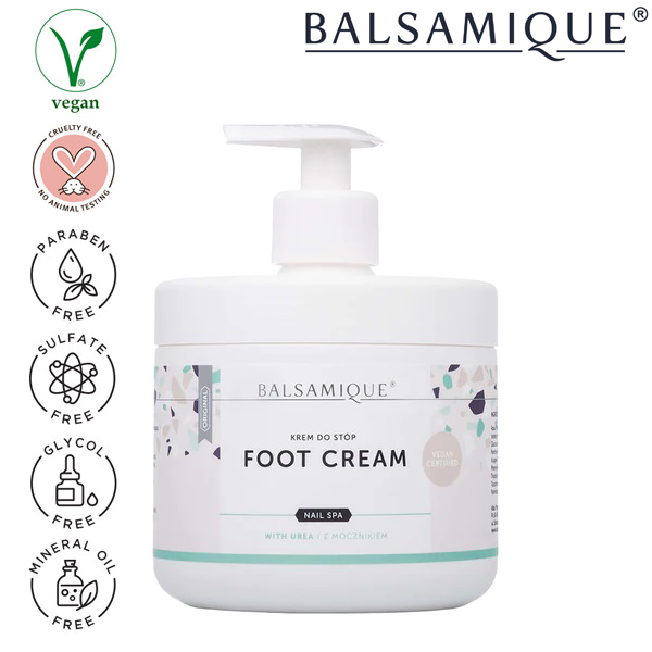 BALSAMIQUE Professional frissítő, puhító lábápoló krém 450 g