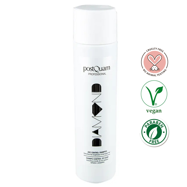PostQuam Professional Diamond Age Control haj öregedés elleni sampon 250 ml