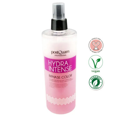 PostQuam Professional HAIR CARE Bi-Phase 2 fázisú keratinos színvédő hajkondiciánló spray 400 ml - festett hajra