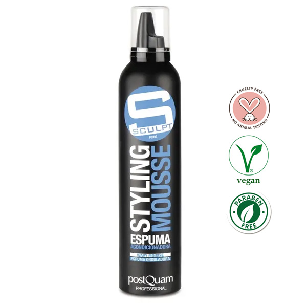PostQuam Professional SCULPT göndörség-aktiváló hajformázó hab 300 ml